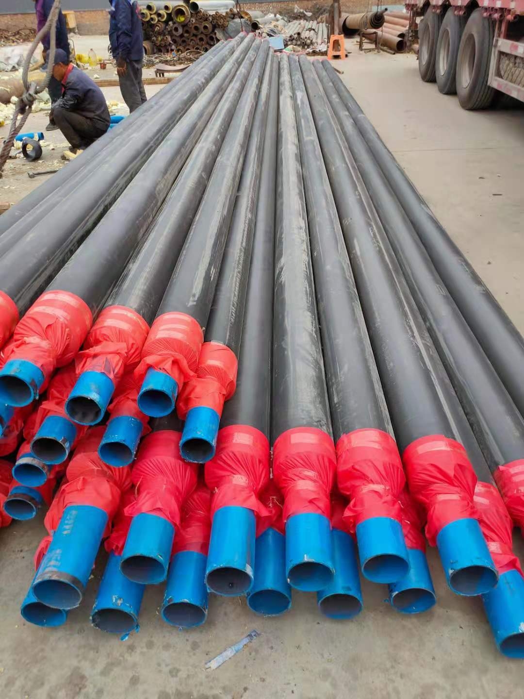 聚氨酯硬質(zhì)泡沫預(yù)制直埋保溫管 不銹鋼聚氨酯預(yù)制保溫管價格